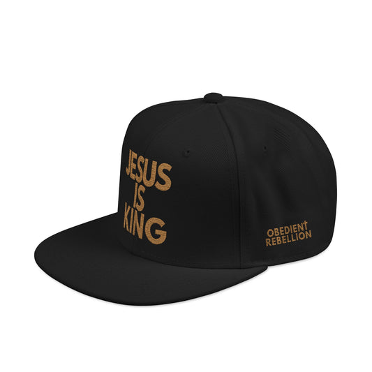 JESUS IS KING Snapback Hat