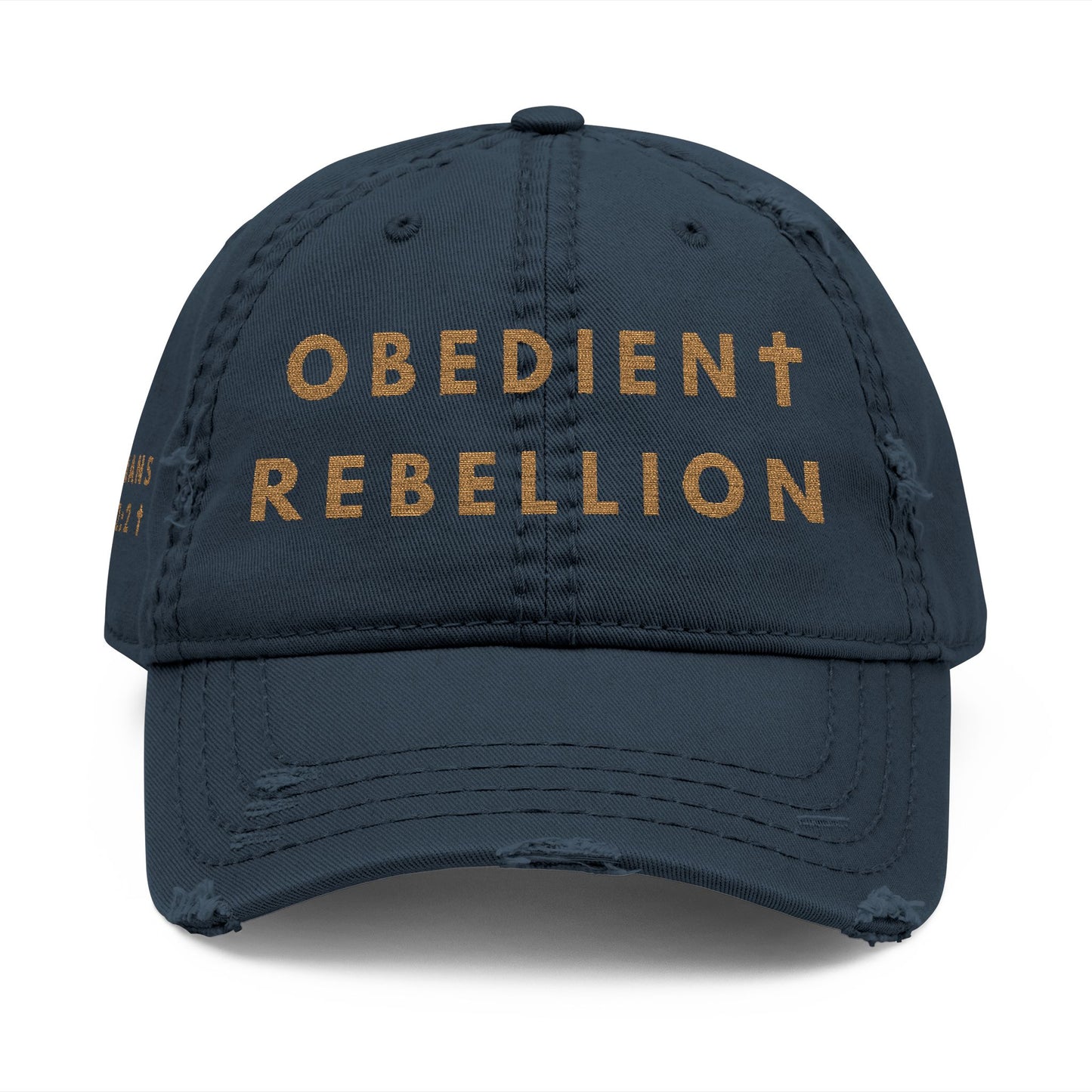 Obedient Rebellion Dad Hat Obey Christ