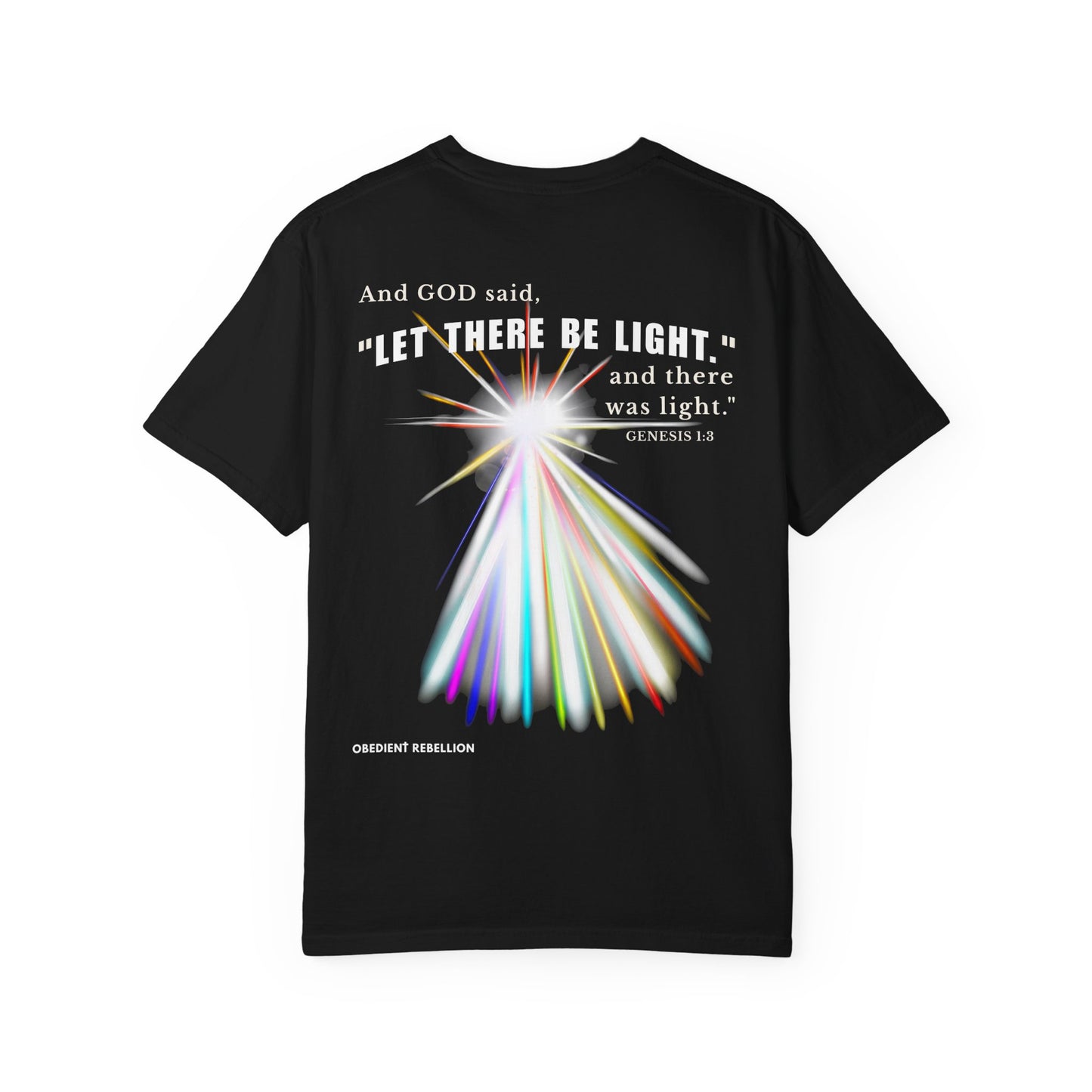 Let There Be Light T-Shirt Genesis 1:3