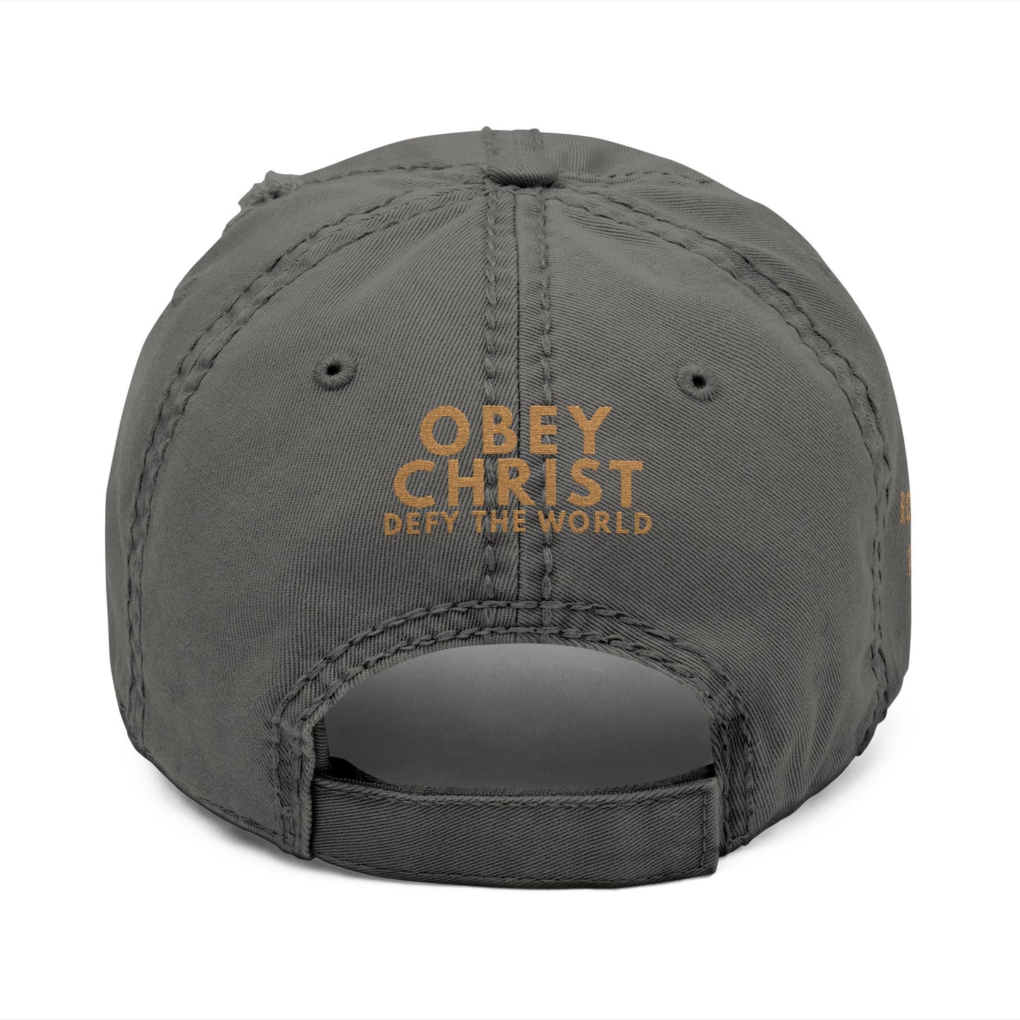 Obedient Rebellion Dad Hat Obey Christ