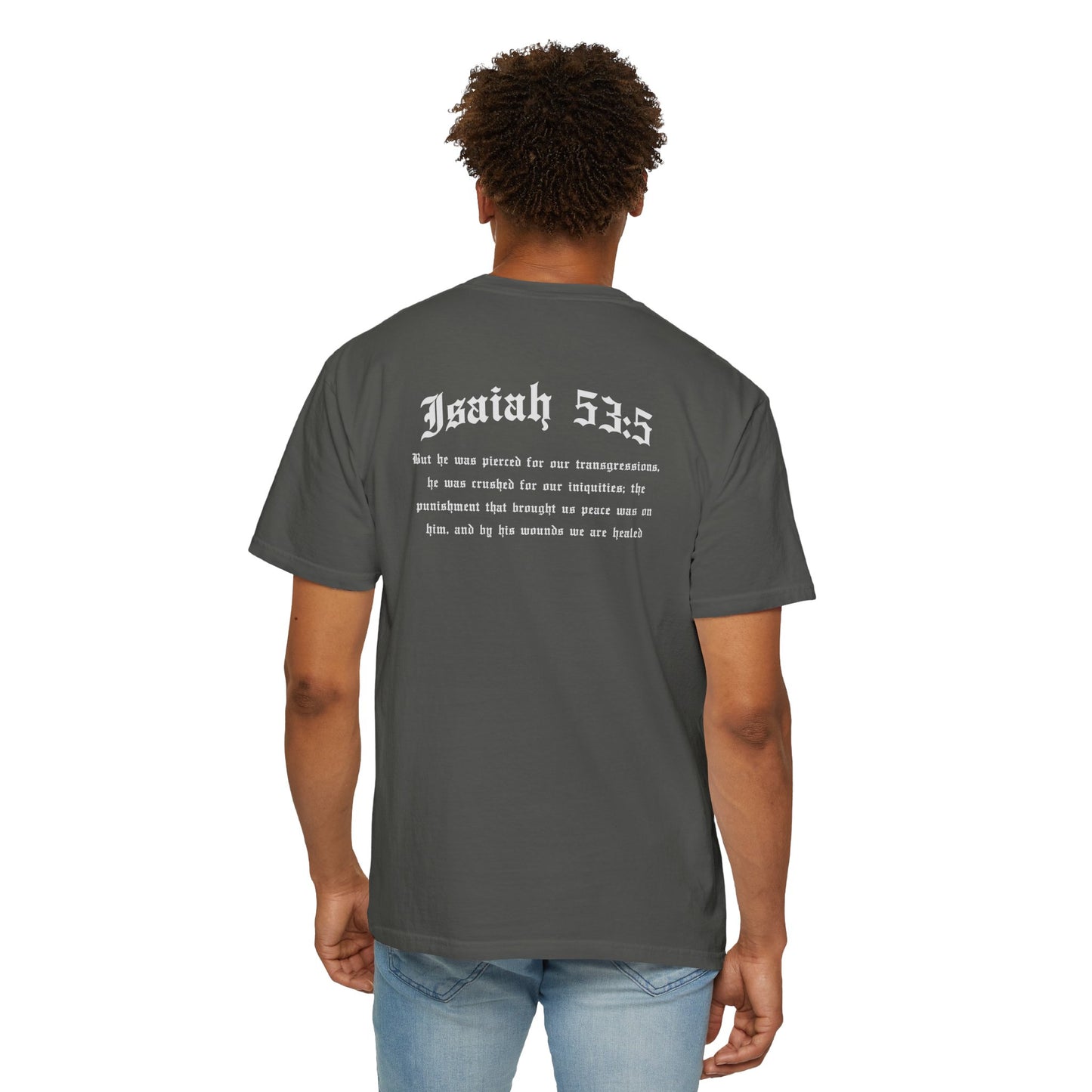 Isaiah 53:5 Christian Jesus T-Shirt