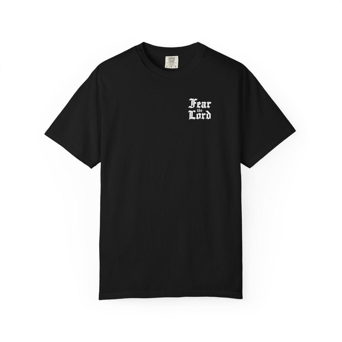 Fear the Lord Proverbs 1:7 Christian Shirt Bible Verse Tee