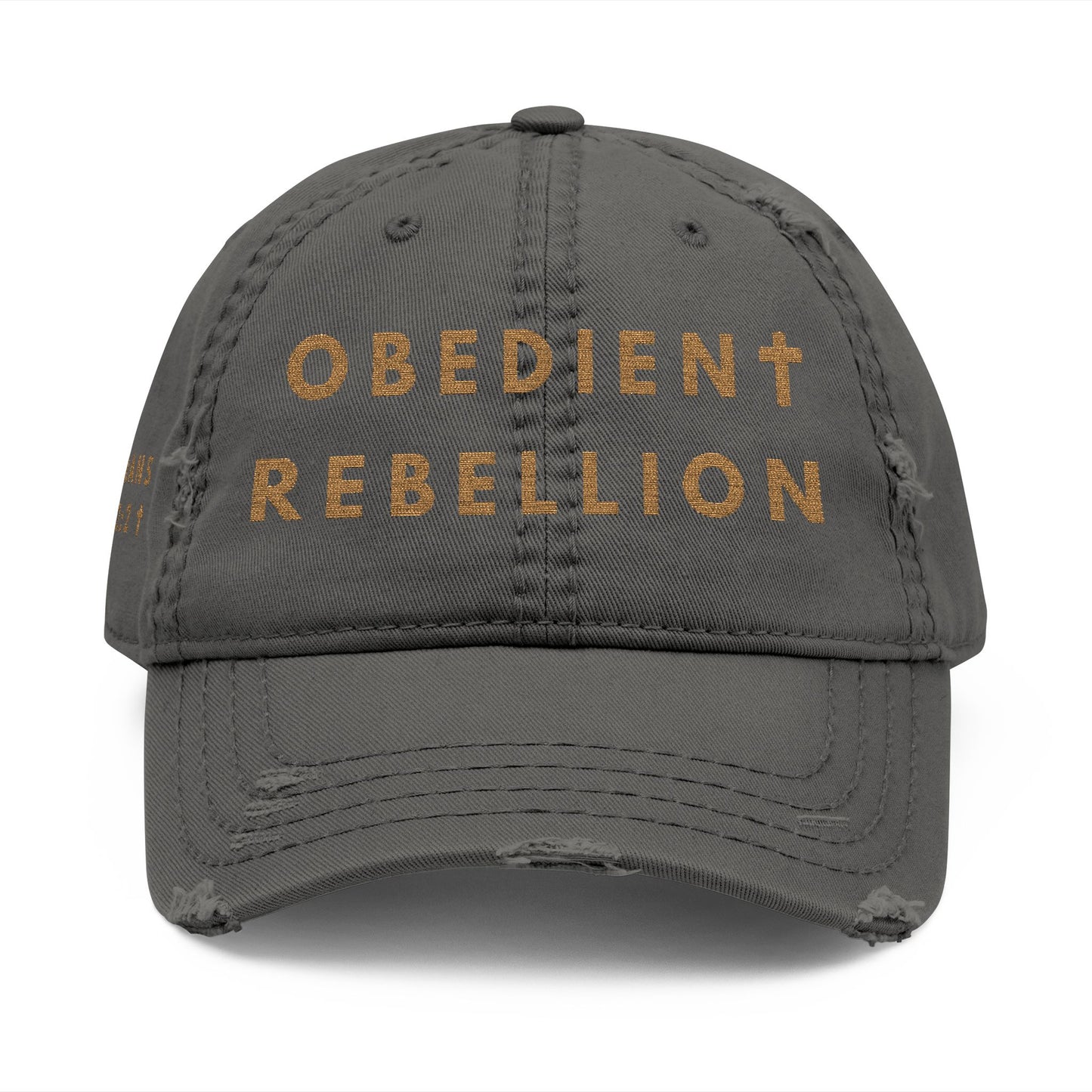 Obedient Rebellion Dad Hat Obey Christ