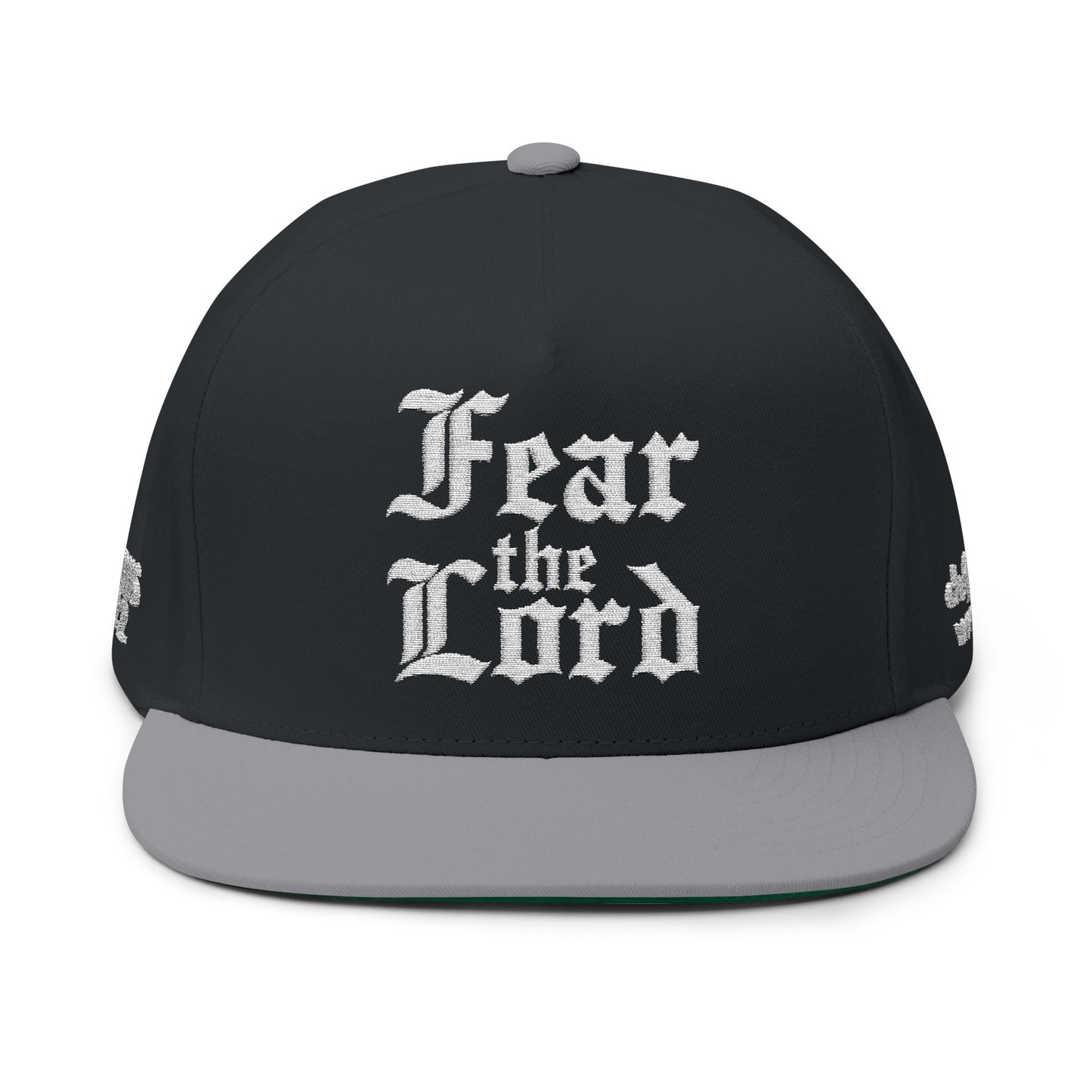 Fear the Lord Christian Snapback Hat | Proverbs 1:7 Faith Streetwear | Obedient Rebellion