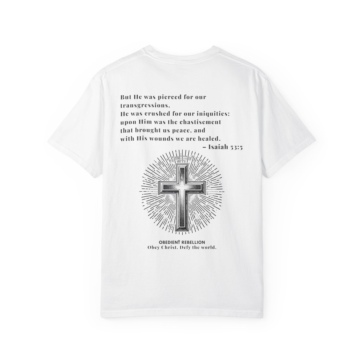 Isaiah 53:5 Bible Verse Christian Shirt