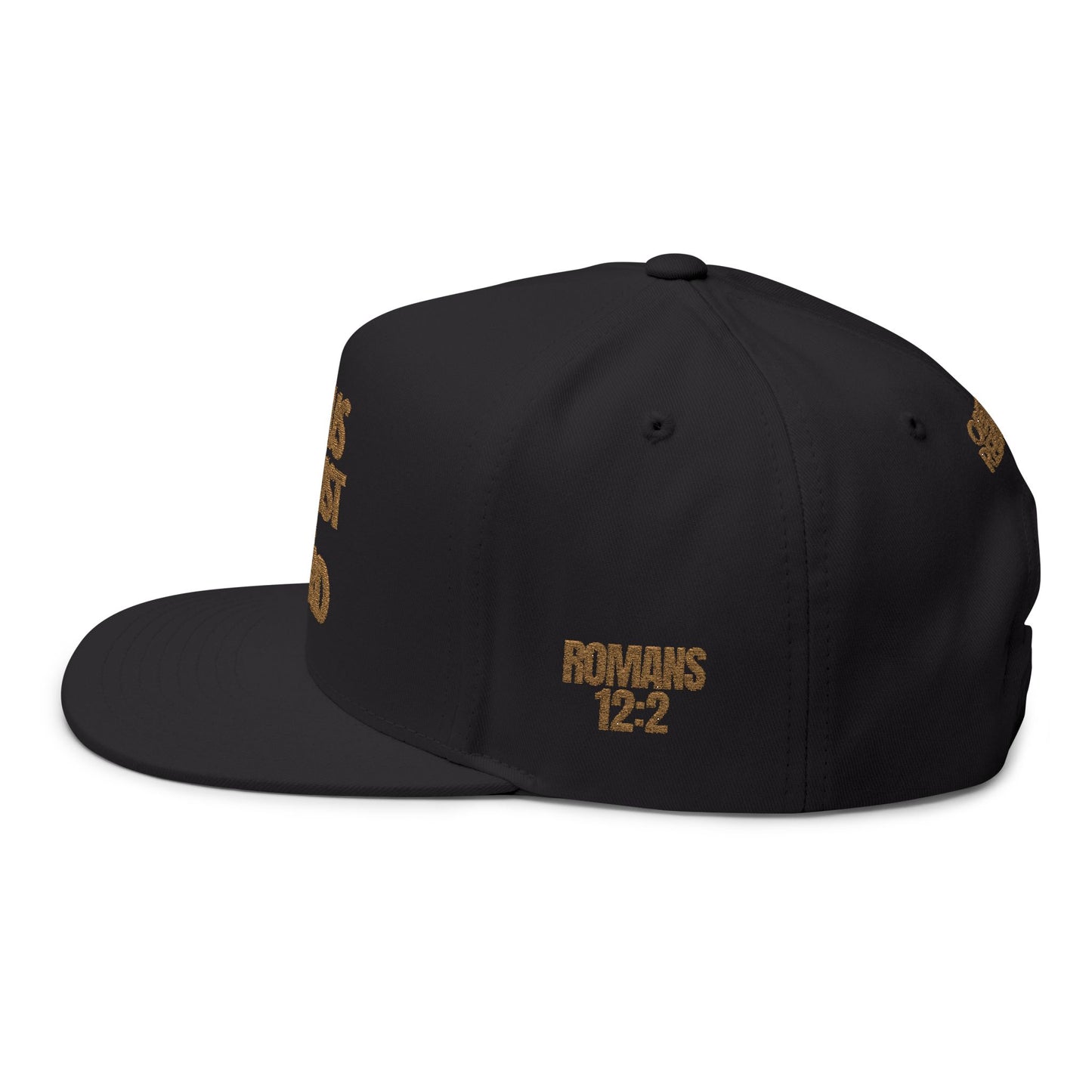 Jesus Christ Is Lord Snapback Hat – Obedient Rebellion Flatbill Cap