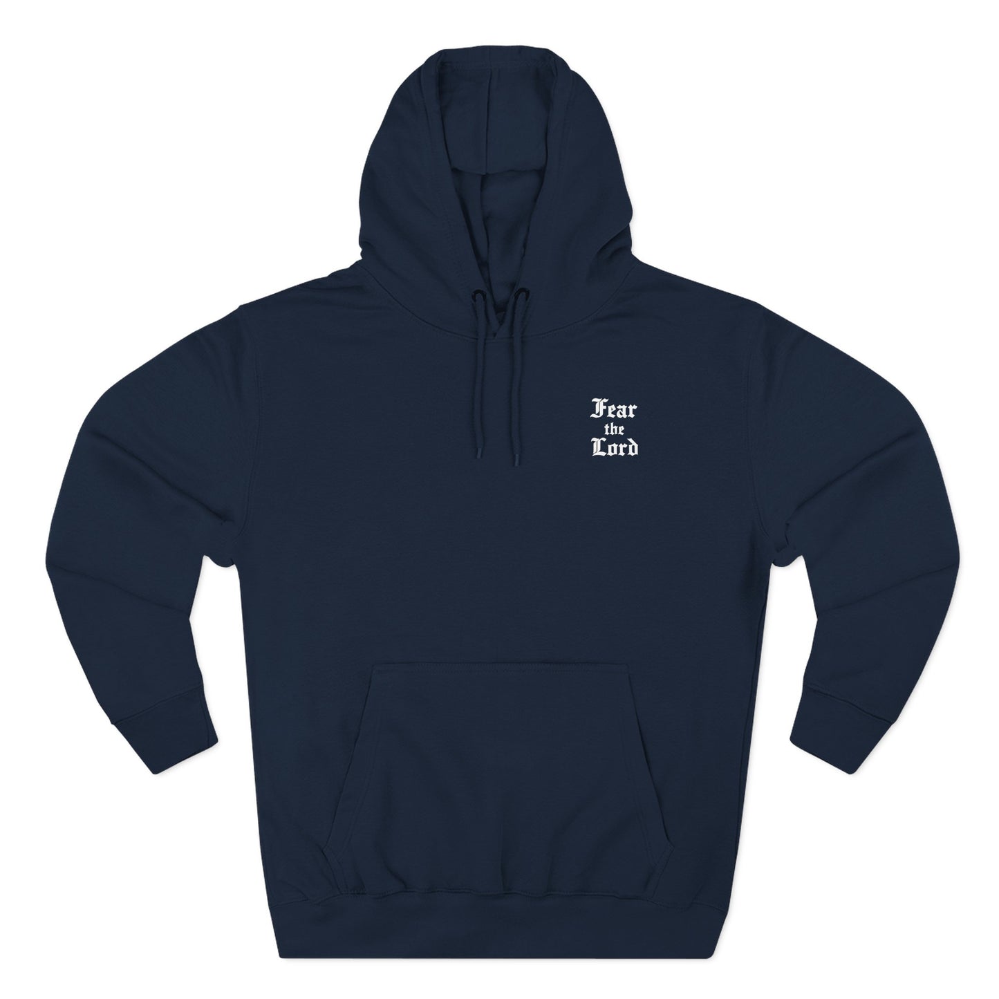 Fear the Lord Hoodie Proverbs 1:7 Christian Streetwear
