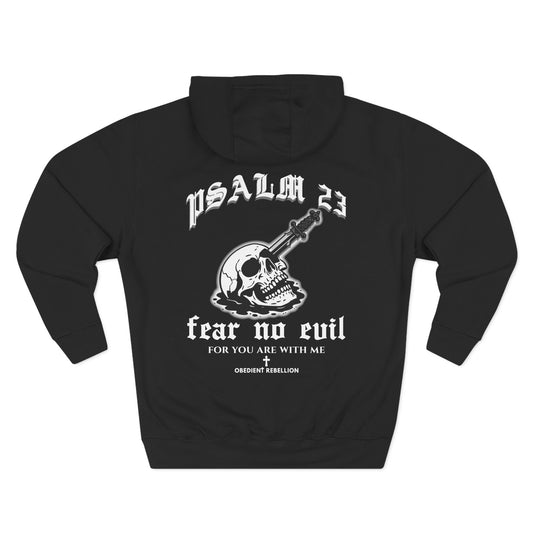 Psalm 23 “Fear No Evil” Christian Hoodie