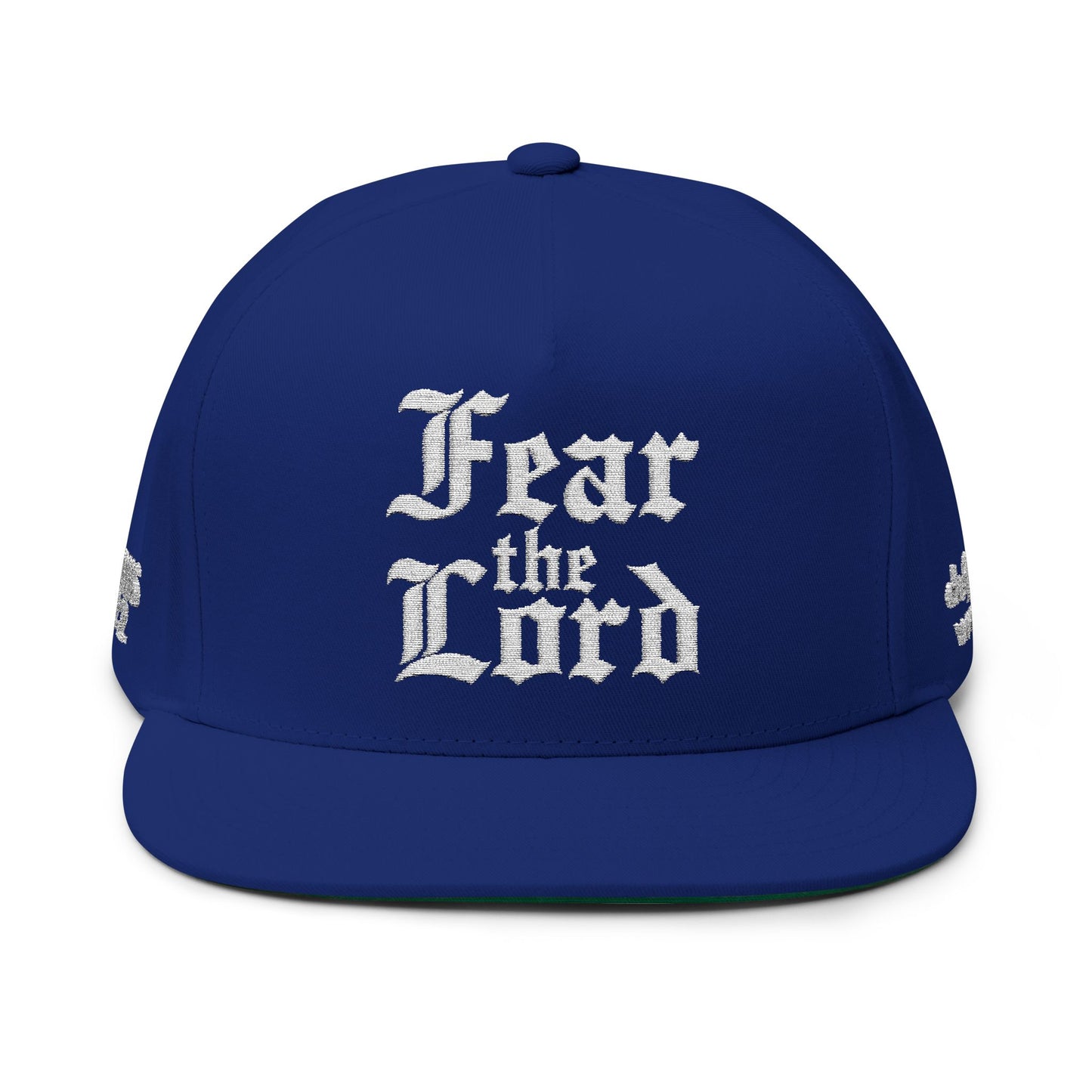 Fear the Lord Christian Snapback Hat | Proverbs 1:7 Faith Streetwear | Obedient Rebellion