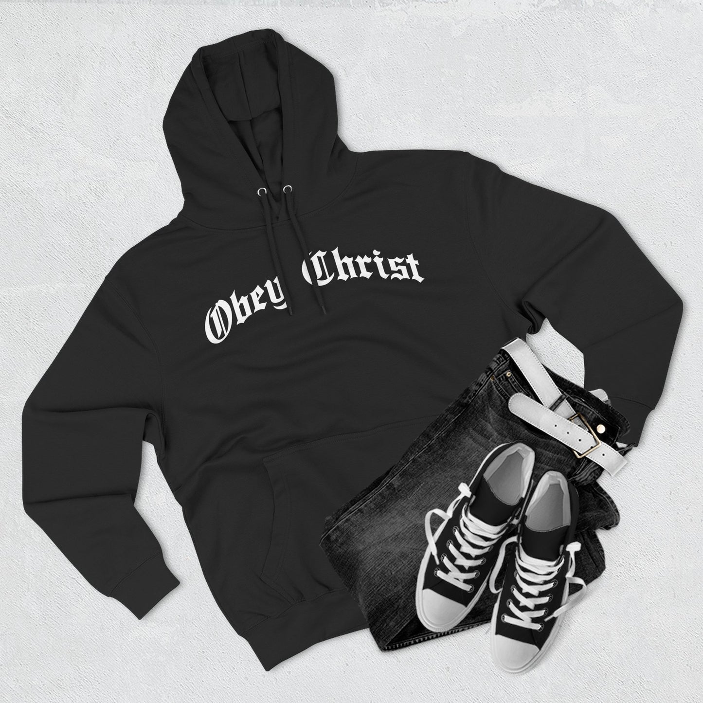 Obey Christ Christian Hoodie