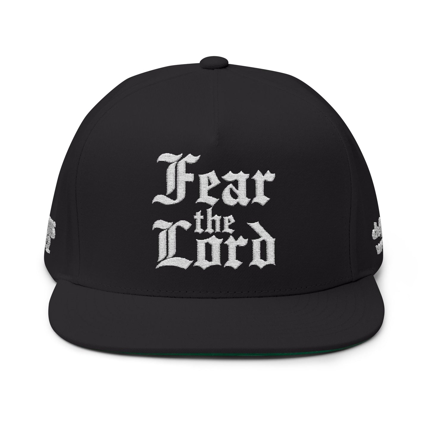 Fear the Lord Christian Snapback Hat | Proverbs 1:7 Faith Streetwear | Obedient Rebellion