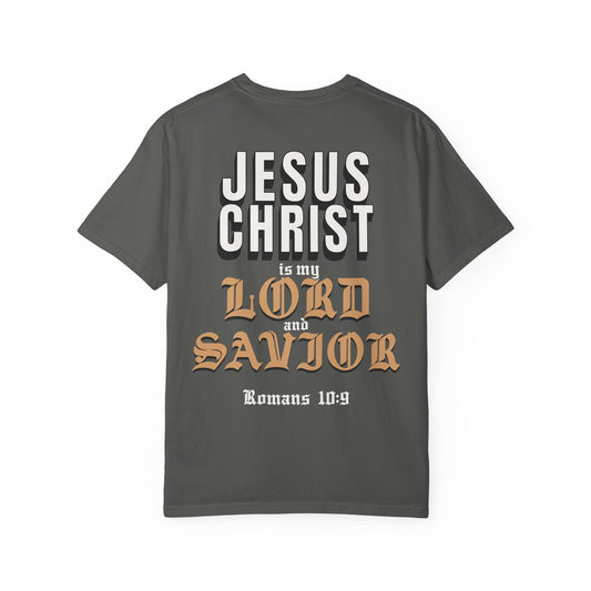 Jesus Christ Is My Lord and Savior T-Shirt Romans 10:9 Christian Streetwear