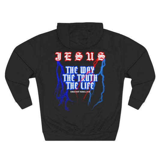 Jesus The Way The Truth The Life Hoodie John 14:6