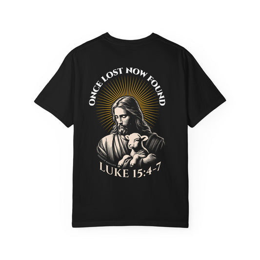Once Lost Now Found Shirt Luke 15:4-7