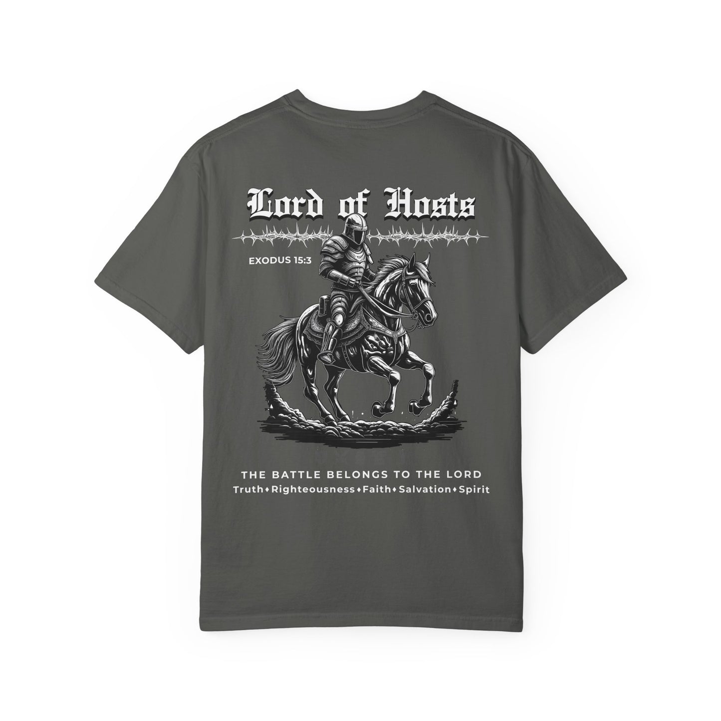 Lord of Hosts T-Shirt Christian T-Shirt Exodus 15:3