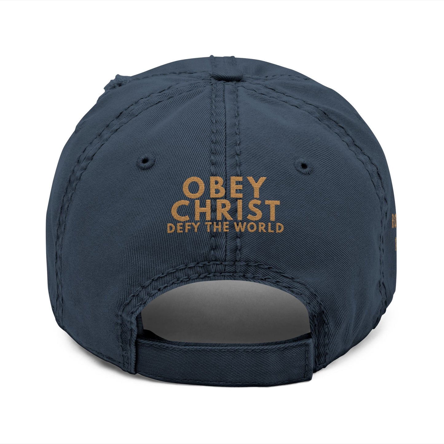 Obedient Rebellion Dad Hat Obey Christ