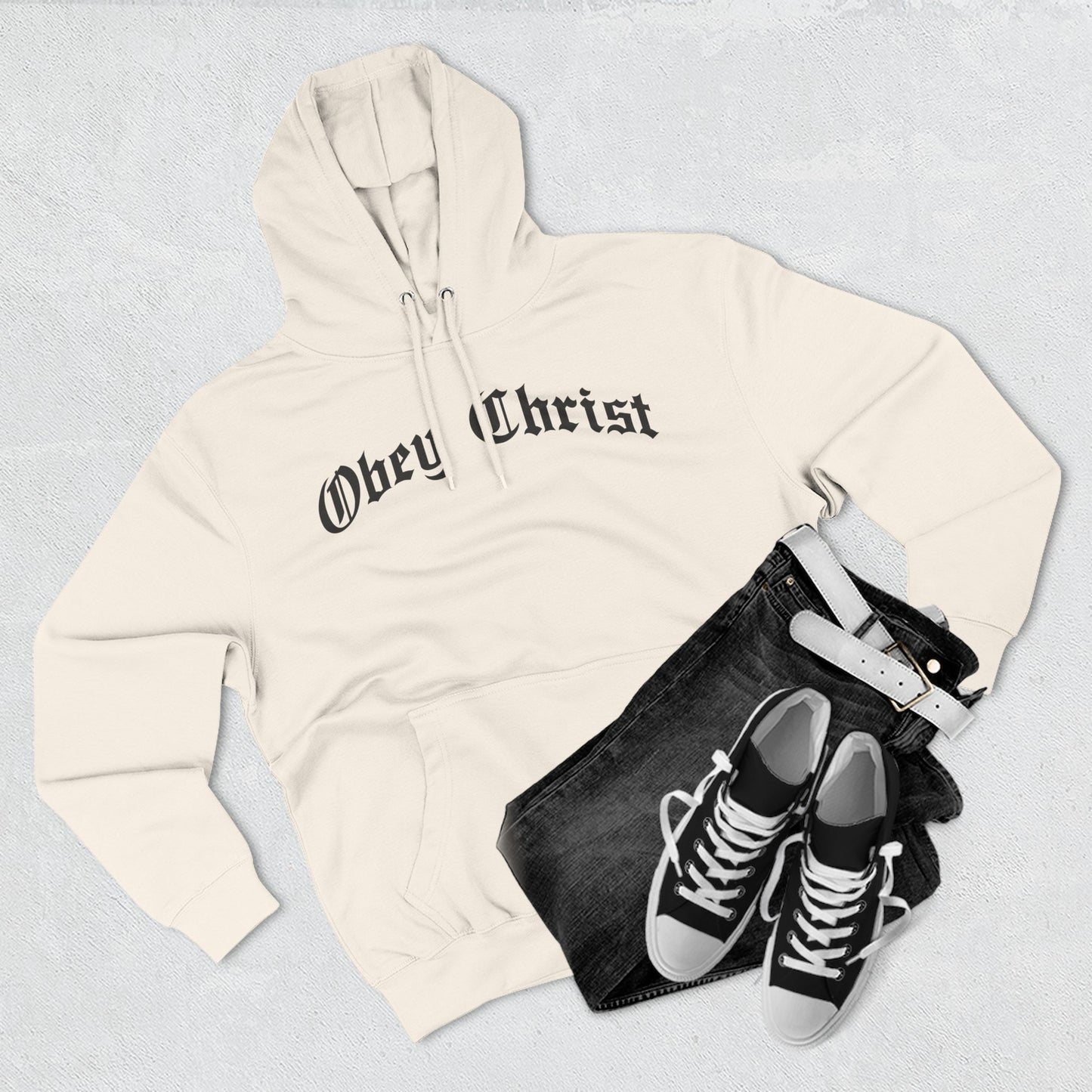 Obey Christ Christian Hoodie