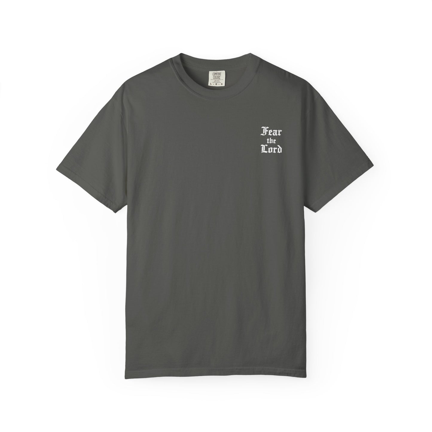 Fear the Lord Proverbs 1:7 Christian Shirt Bible Verse Tee