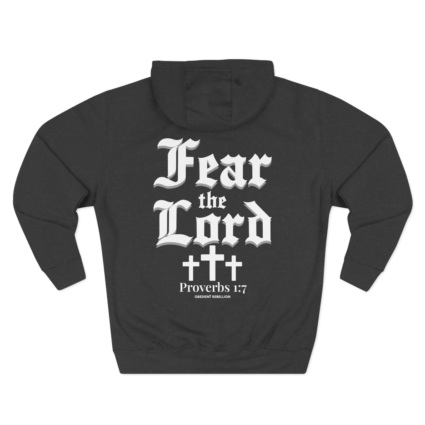Proverbs 1:7 Fear the Lord Hoodie