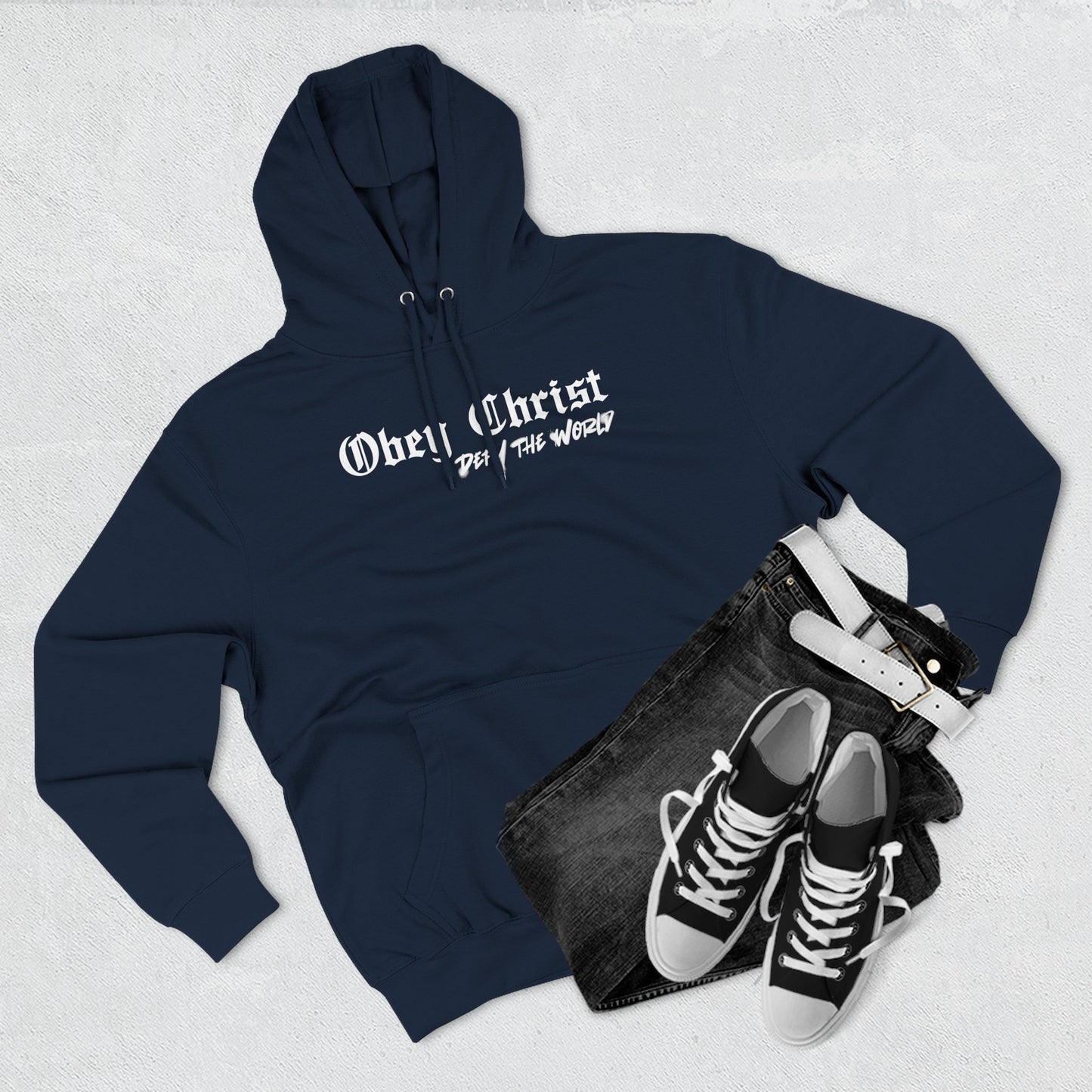 Obey Christ Hoodie Christian Streetwear Hoodie