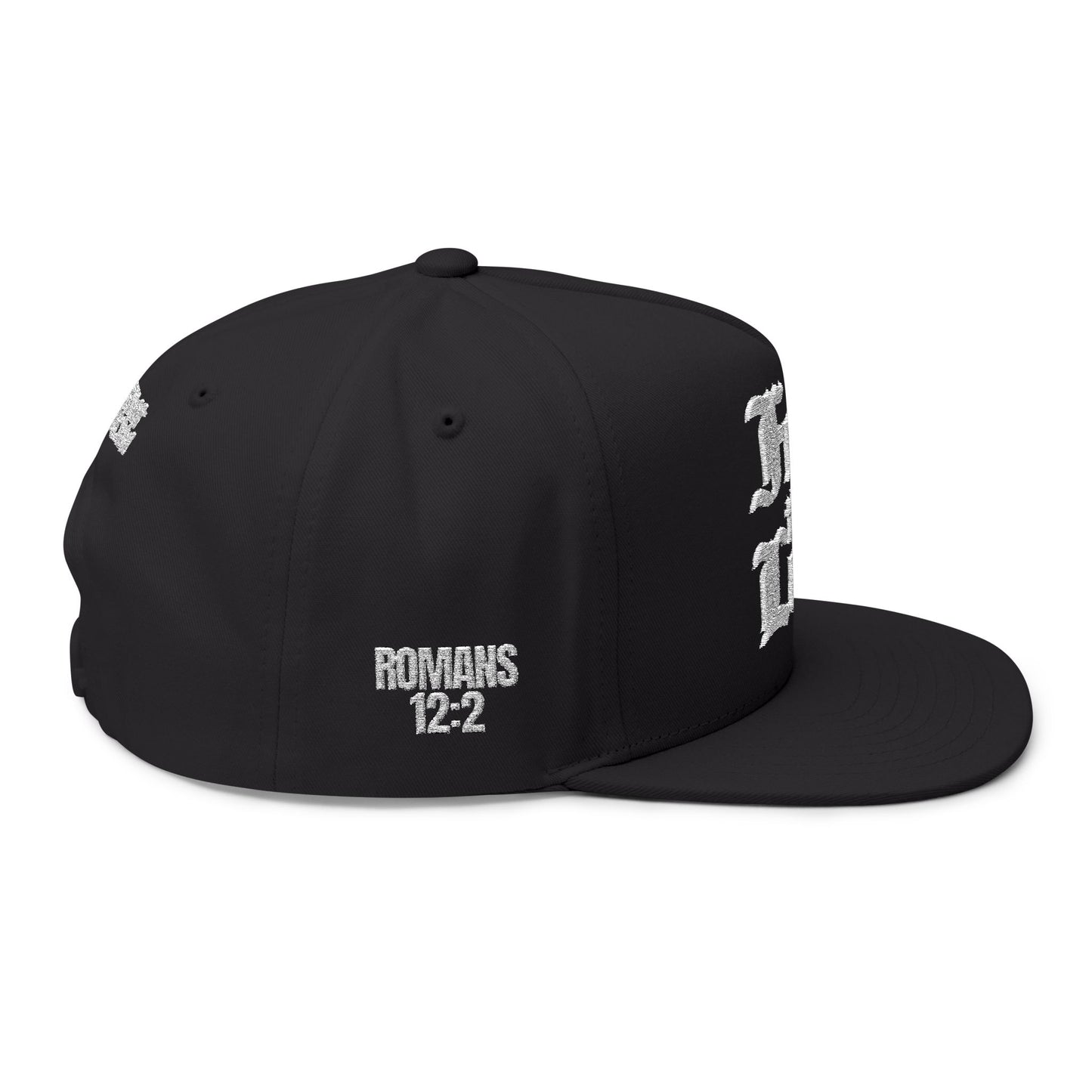 Fear the Lord Christian Snapback Hat | Proverbs 1:7 Faith Streetwear | Obedient Rebellion