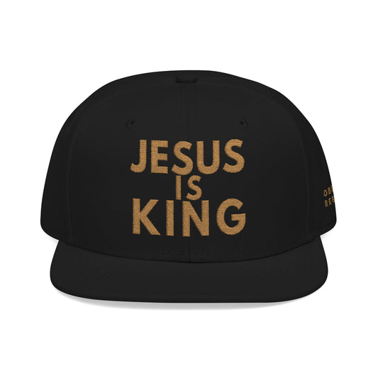 JESUS IS KING Snapback Hat