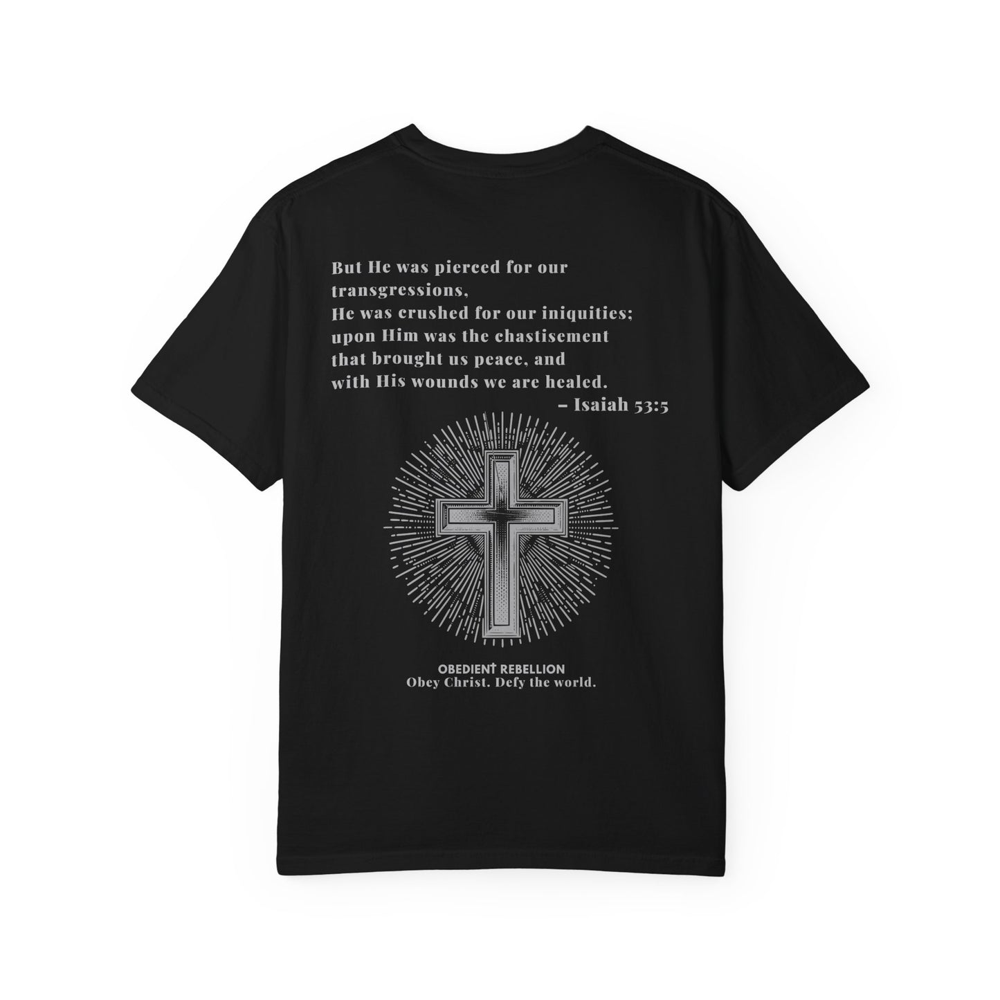 Isaiah 53:5 Bible Verse Christian Shirt