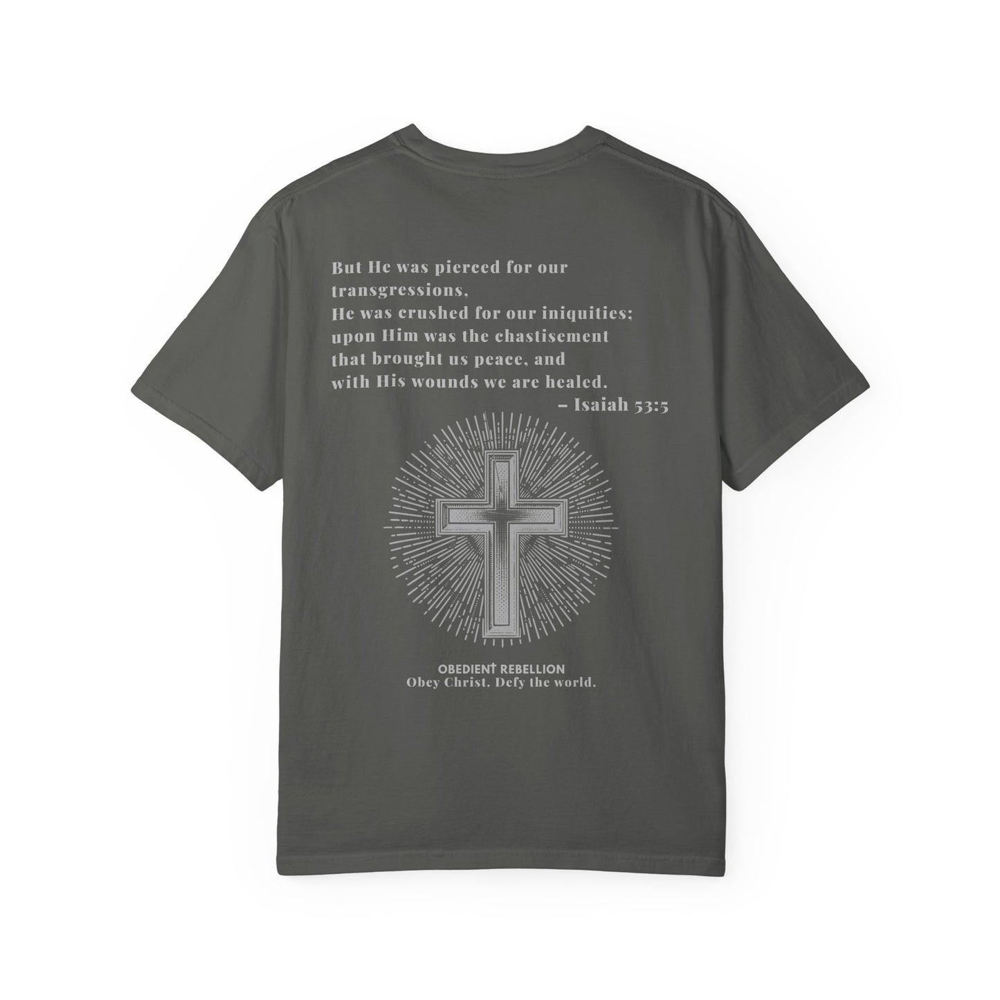 Isaiah 53:5 Bible Verse Christian Shirt