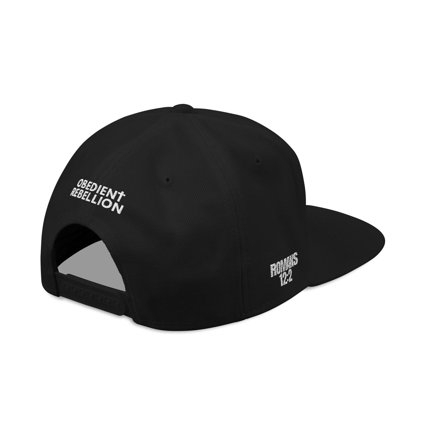 Obey Christ Snapback Hat – Christian Streetwear Embroidered Cap