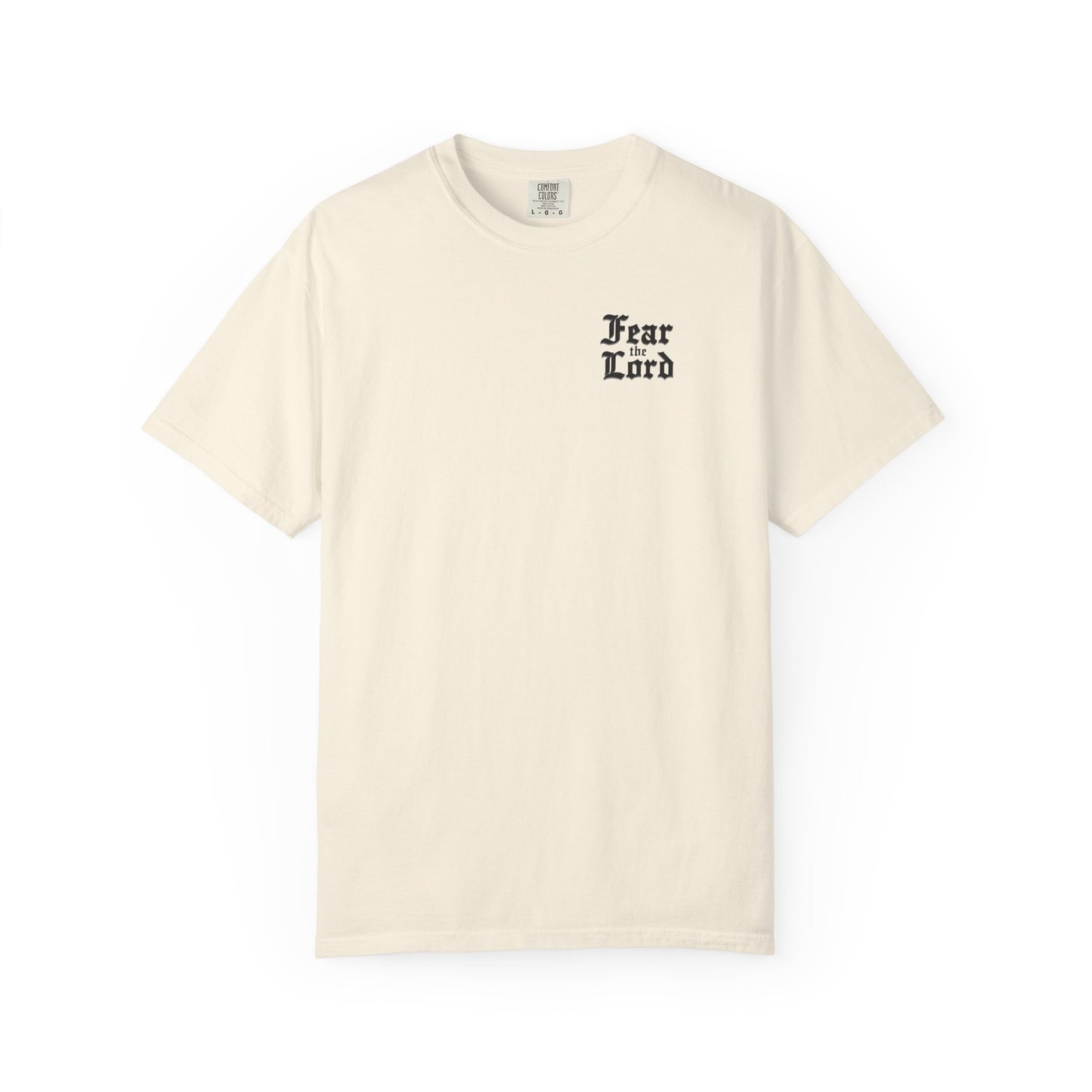 Fear the Lord Proverbs 1:7 Christian Shirt Bible Verse Tee