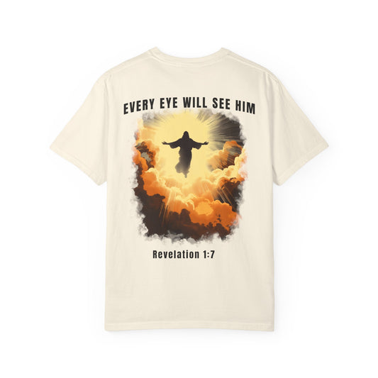 Revelation 1:7 Christian T-Shirt “Every Eye Will See Him”