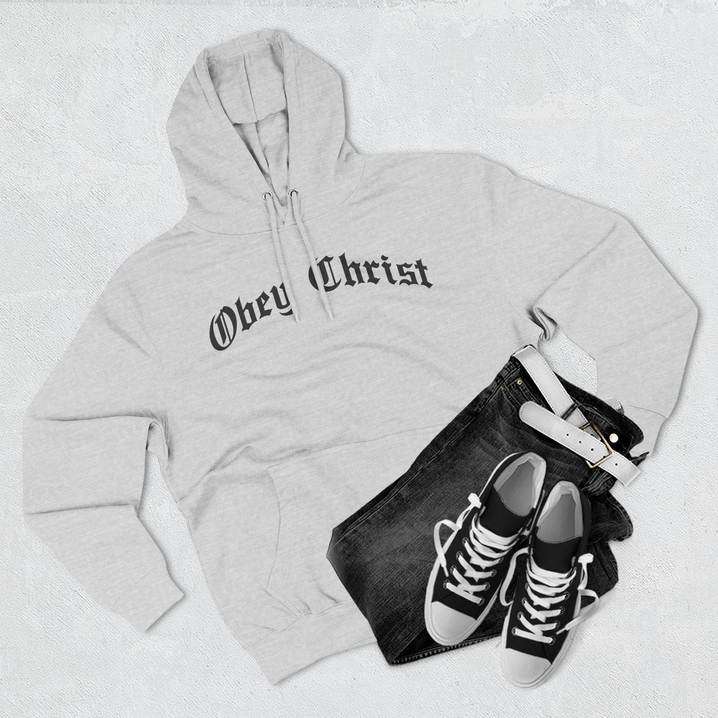 Obey Christ Christian Hoodie