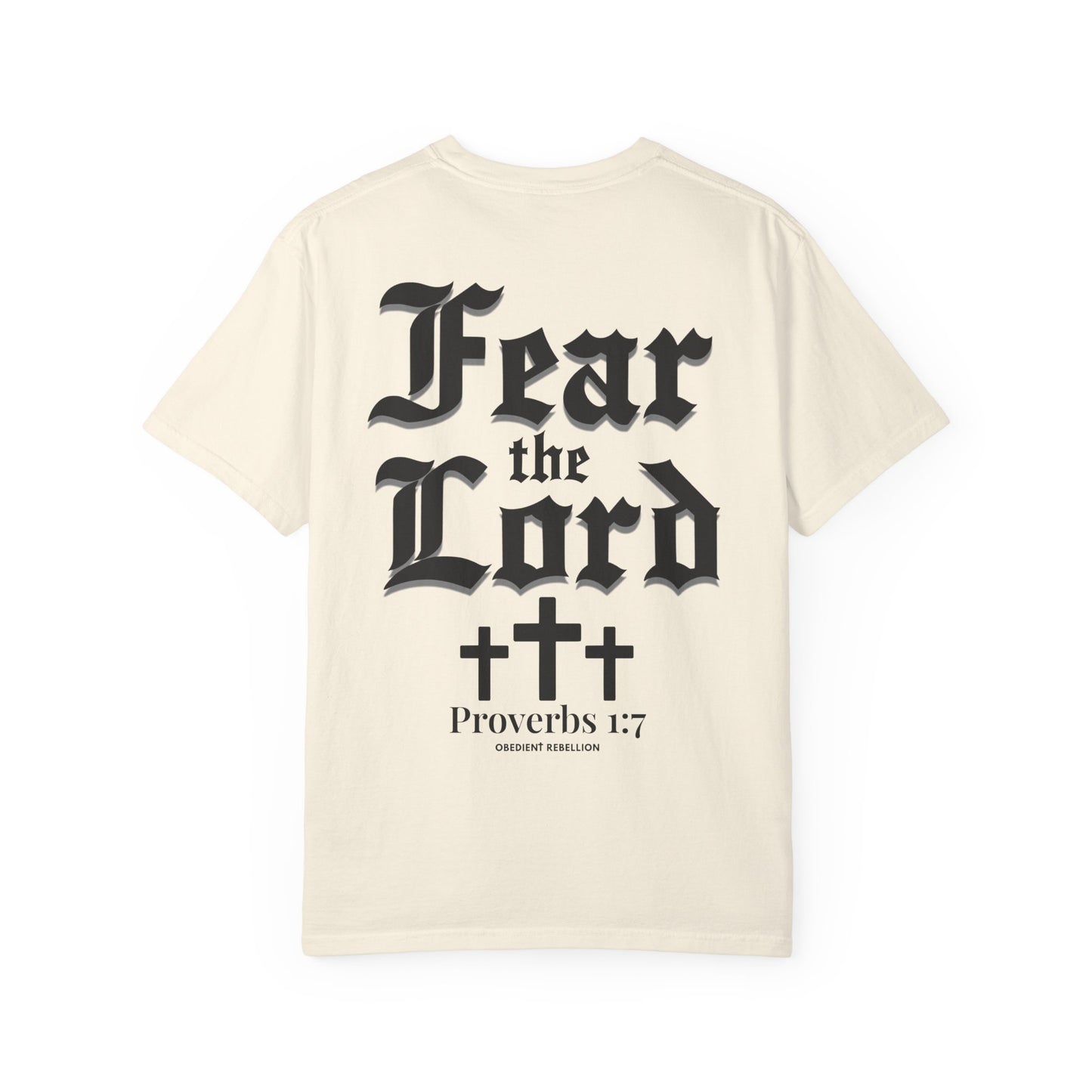 Proverbs 1:7 Fear the Lord T-Shirt