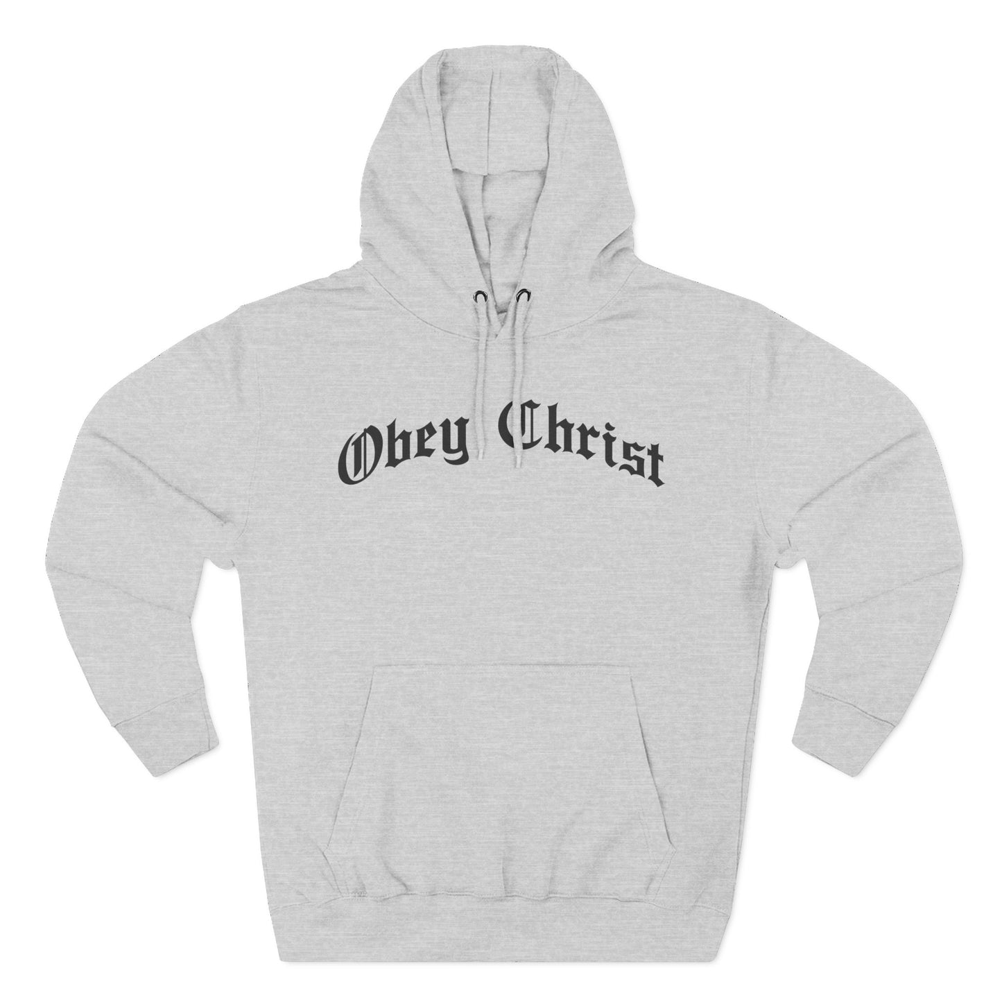 Obey Christ Christian Hoodie