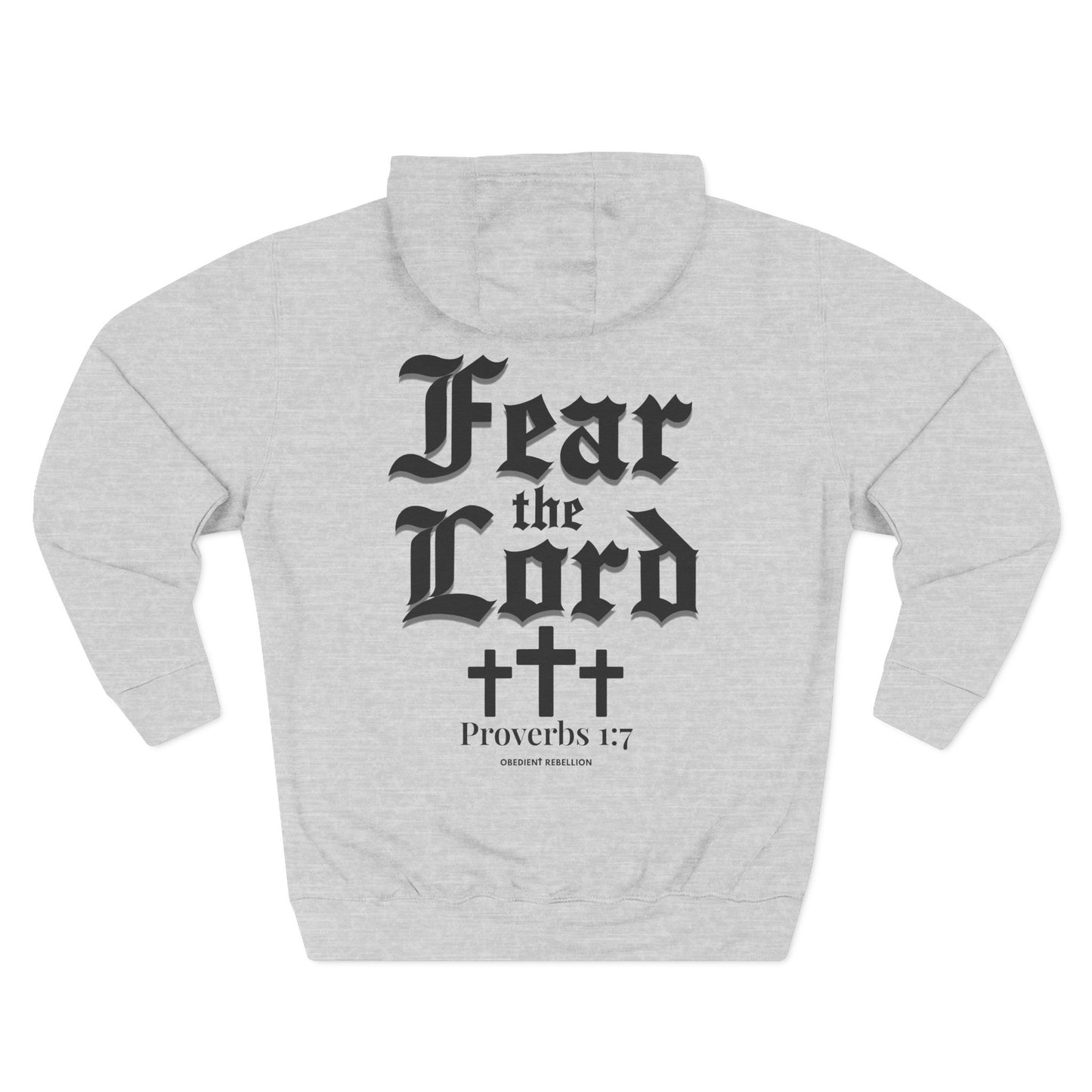 Proverbs 1:7 Fear the Lord Hoodie