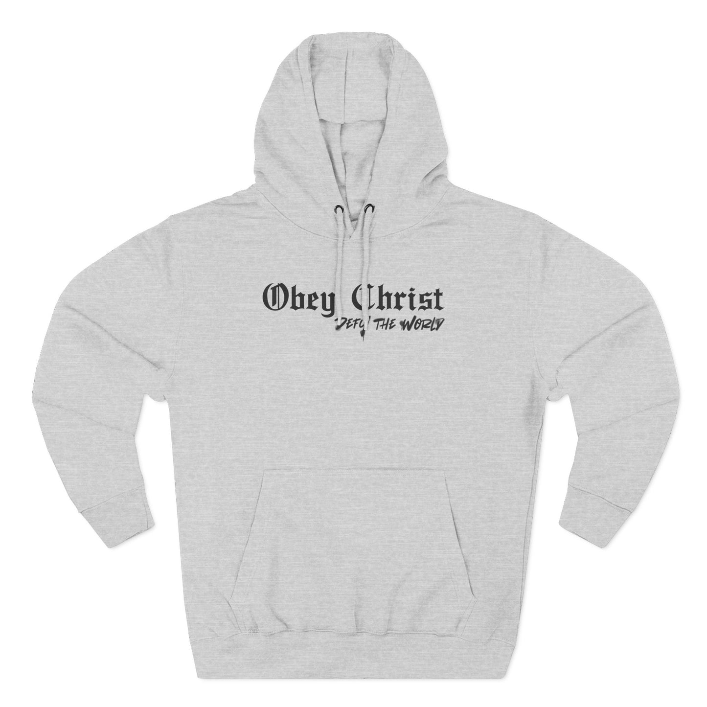 Obey Christ Hoodie Christian Streetwear Hoodie