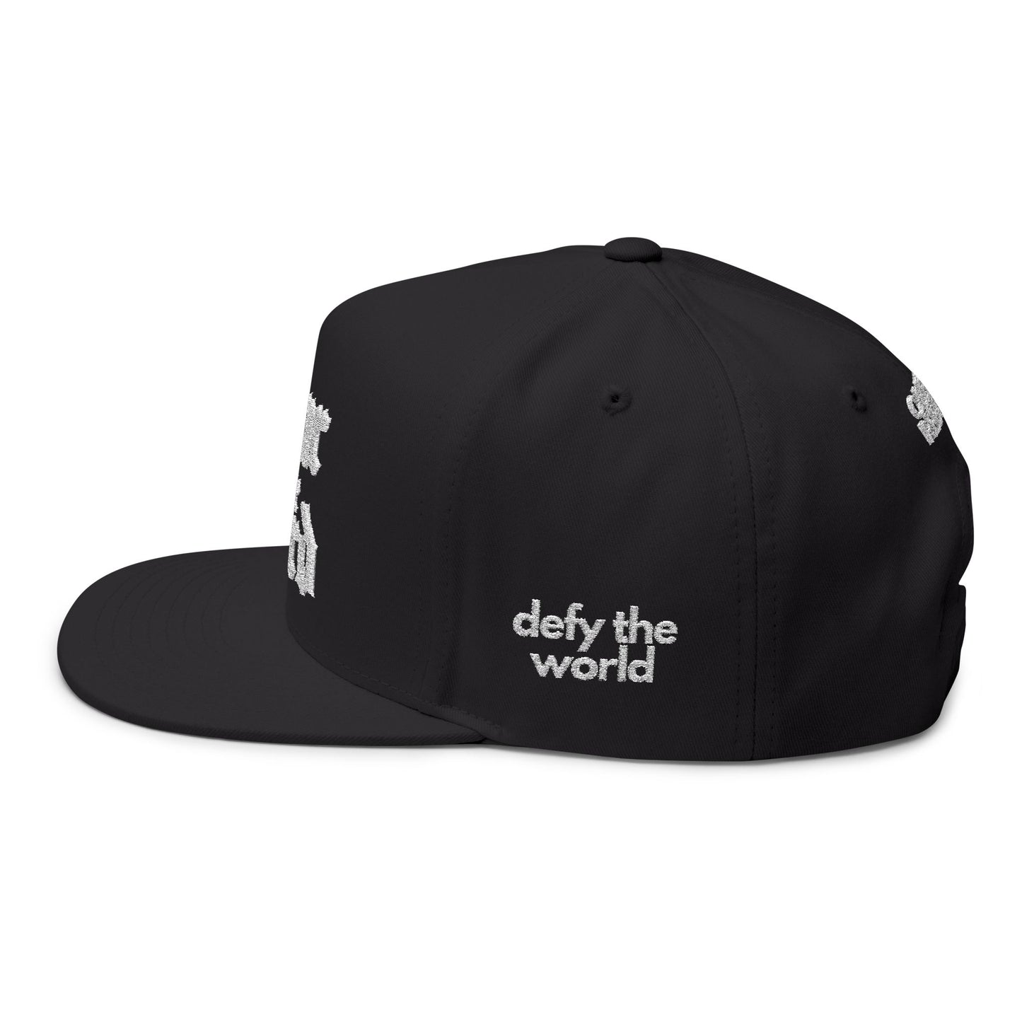 Fear the Lord Christian Snapback Hat | Proverbs 1:7 Faith Streetwear | Obedient Rebellion