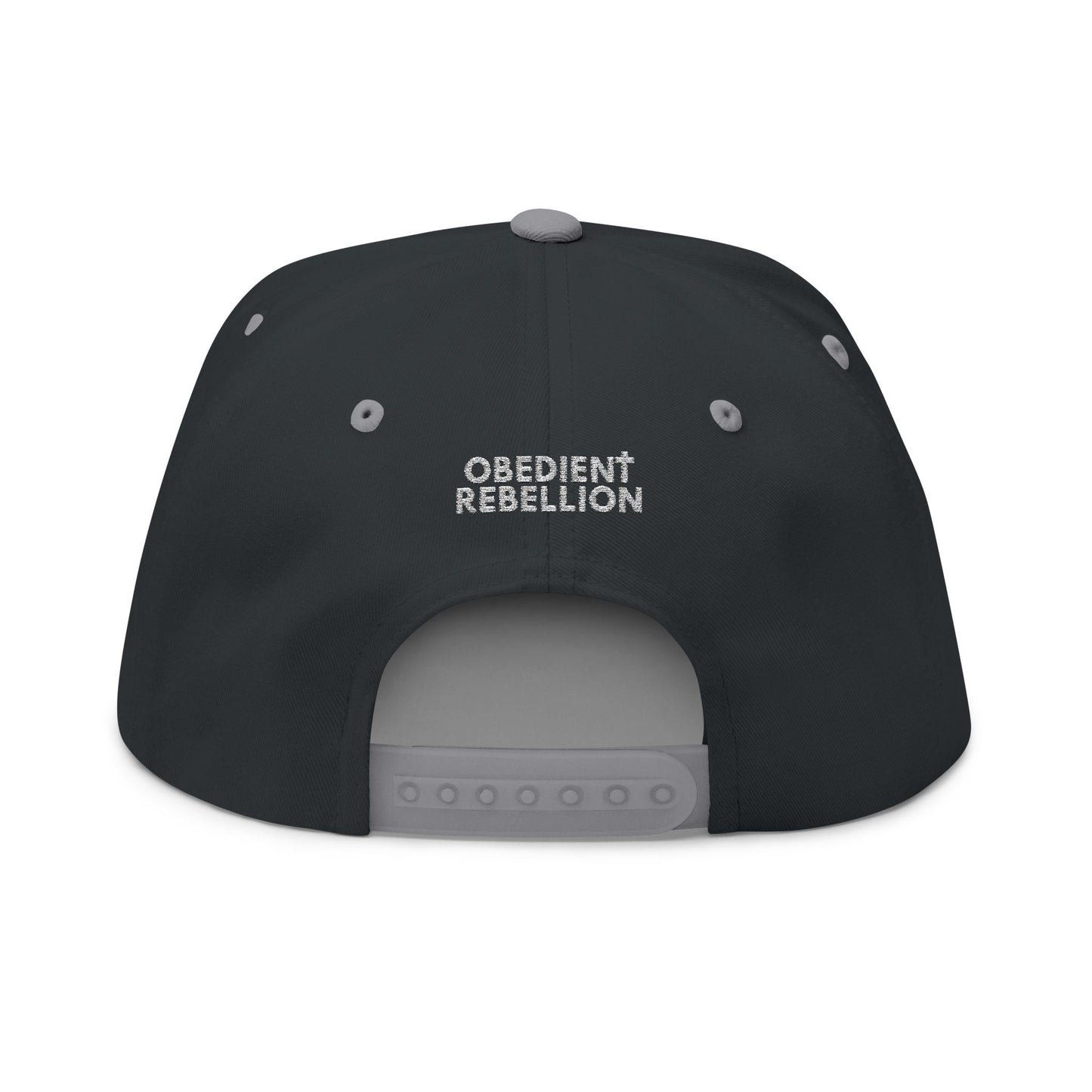 Embroidered Jesus Reigns Snapback Hat