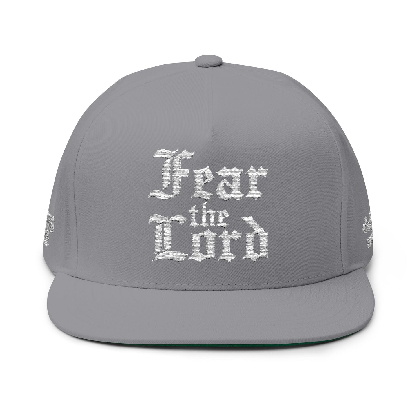 Fear the Lord Christian Snapback Hat | Proverbs 1:7 Faith Streetwear | Obedient Rebellion