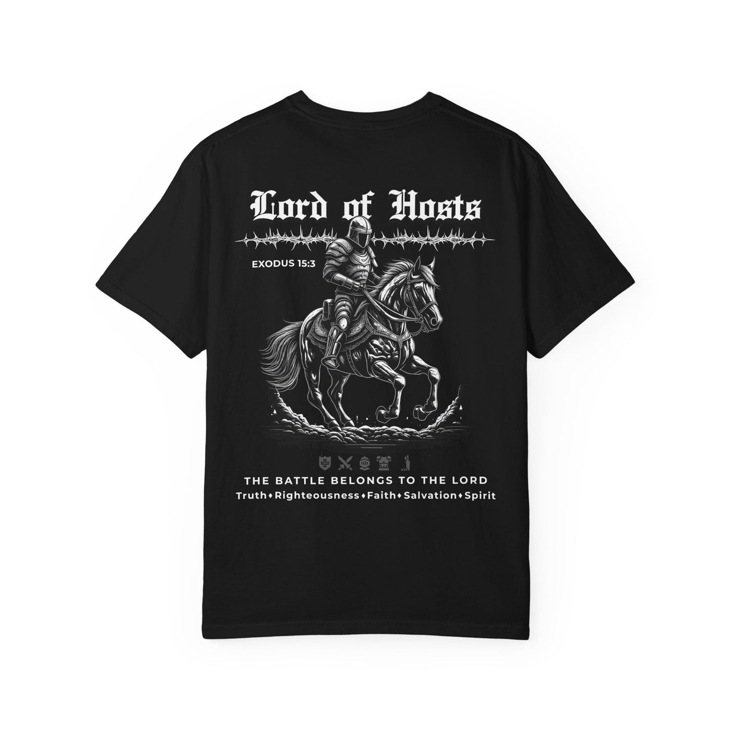 Lord of Hosts T-Shirt Christian T-Shirt Exodus 15:3