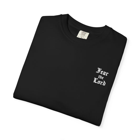Fear the Lord Proverbs 1:7 Christian Shirt Bible Verse Tee