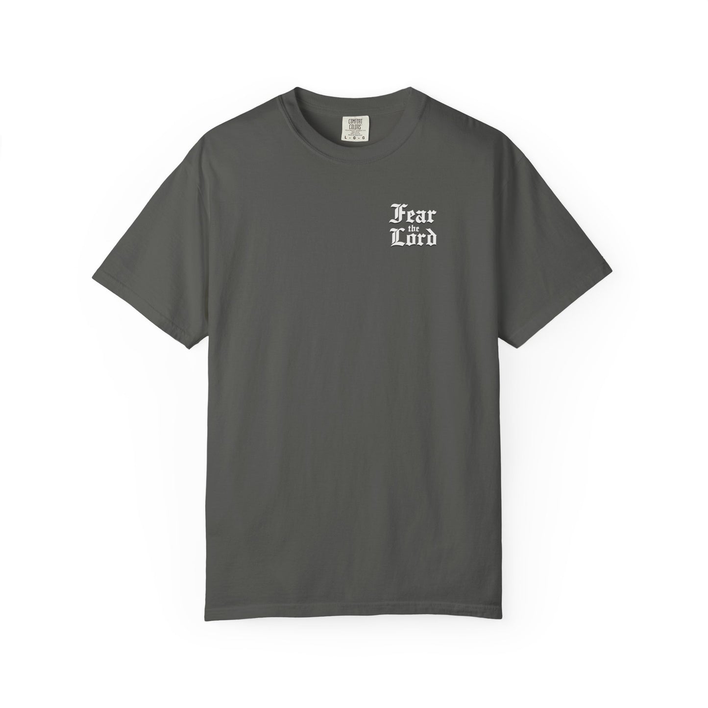 Fear the Lord Proverbs 1:7 Christian Shirt Bible Verse Tee