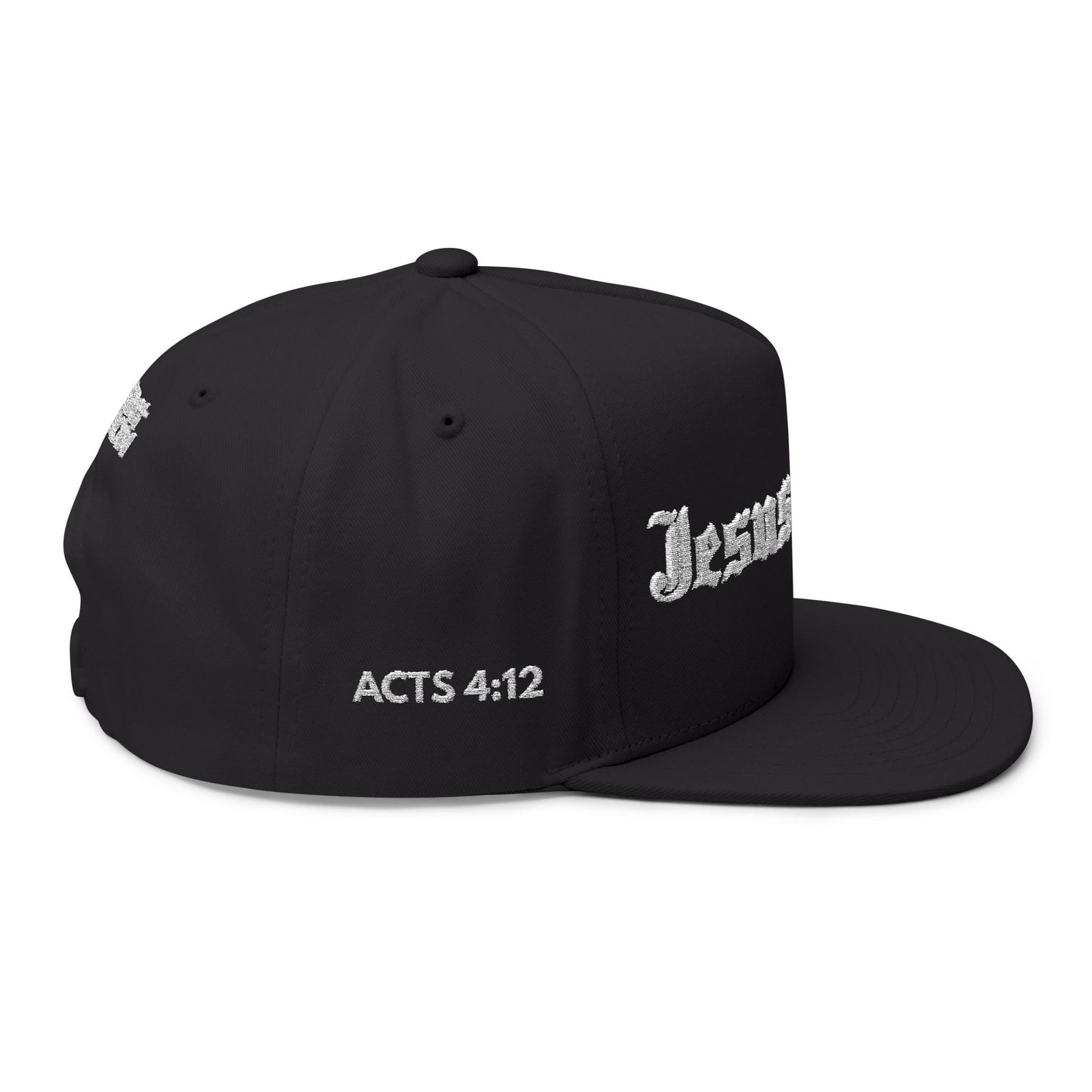 Jesus Saves Snapback Embroidered Hat