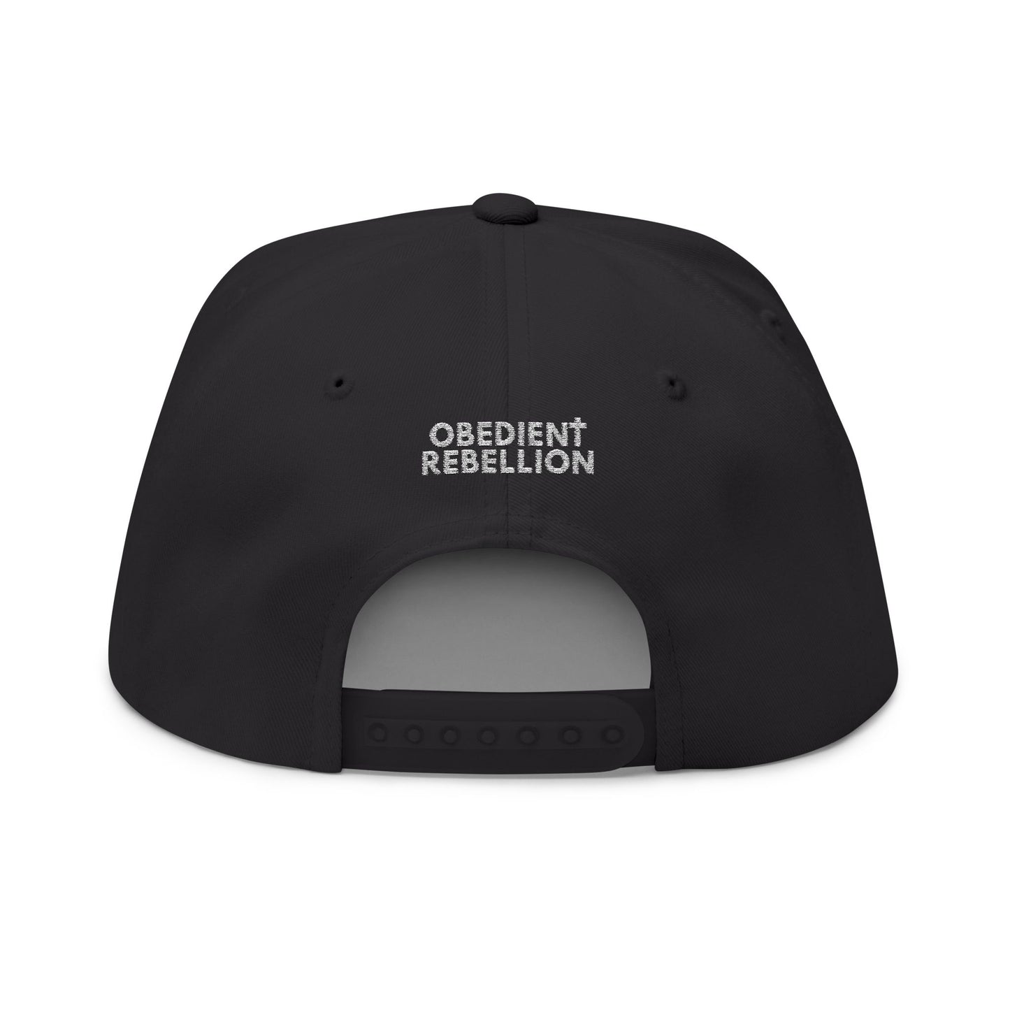 Embroidered Jesus Reigns Snapback Hat