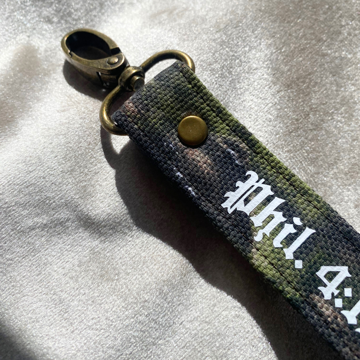 Christian Camo Keychain Philippians 4:13