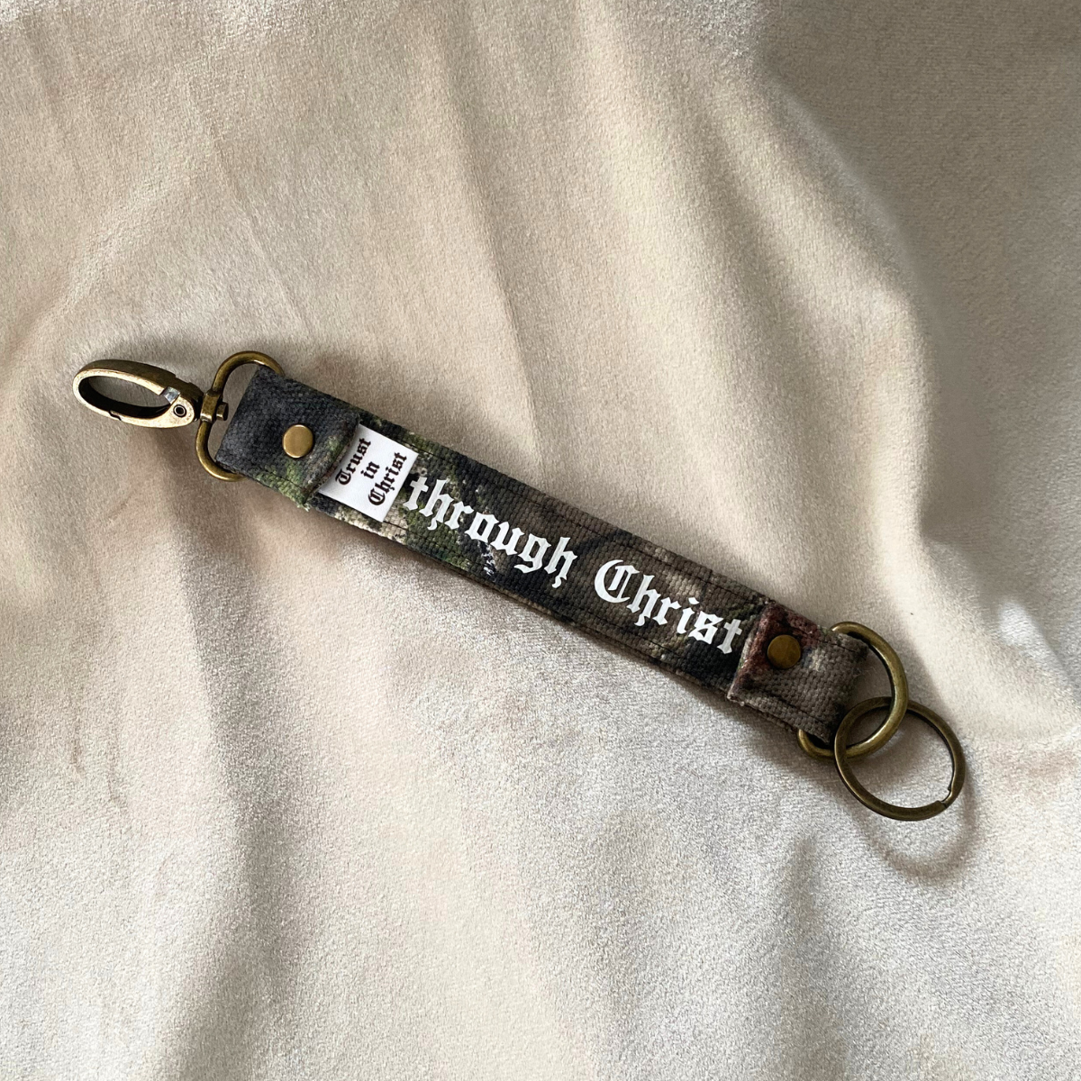 “I Can Do All Things” Christian Keychain Wristlet