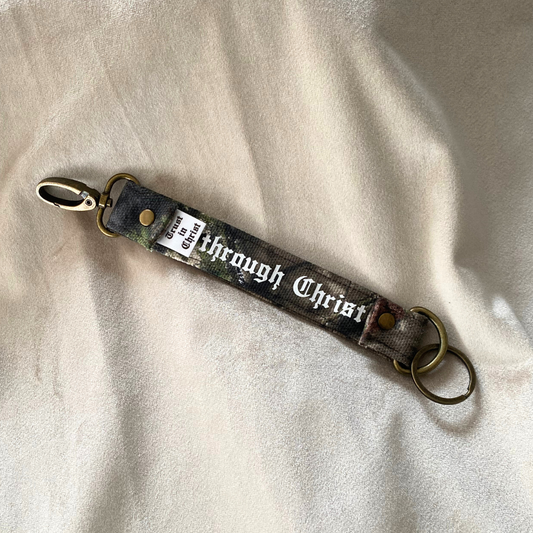 “I Can Do All Things” Christian Keychain Wristlet