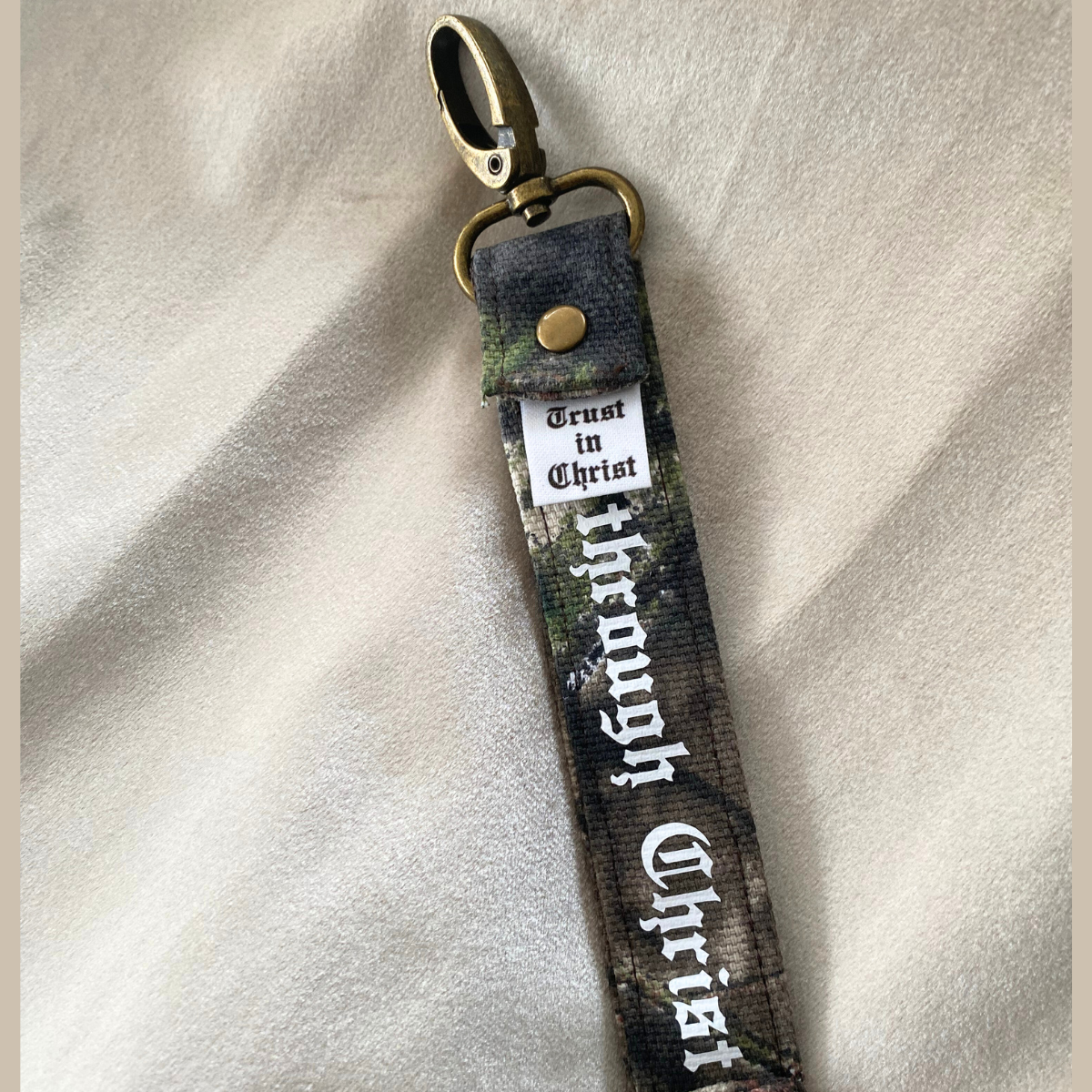 “I Can Do All Things” Christian Keychain Wristlet