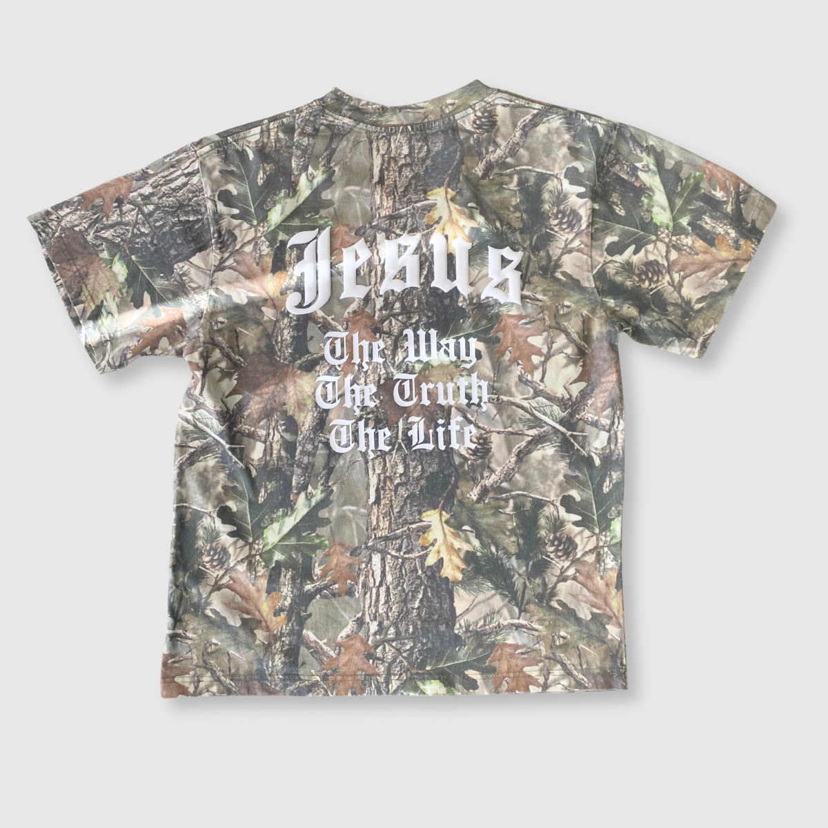 Jesus The Way The Truth The Life Camo Shirt