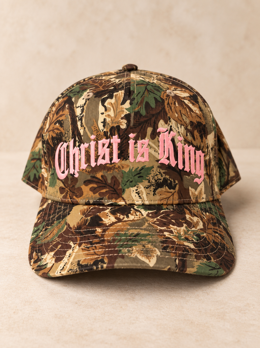 Christ Is King Camo Hat